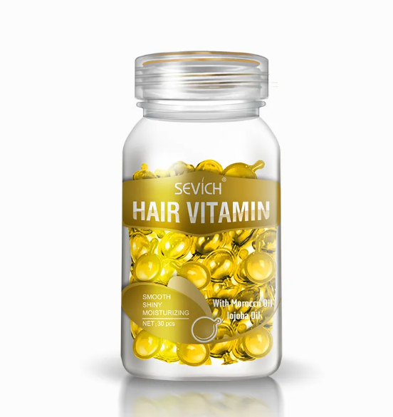 Hair Care Repair Capsules for Smoothing & Restoring Damaged Hair, 30 Capsules