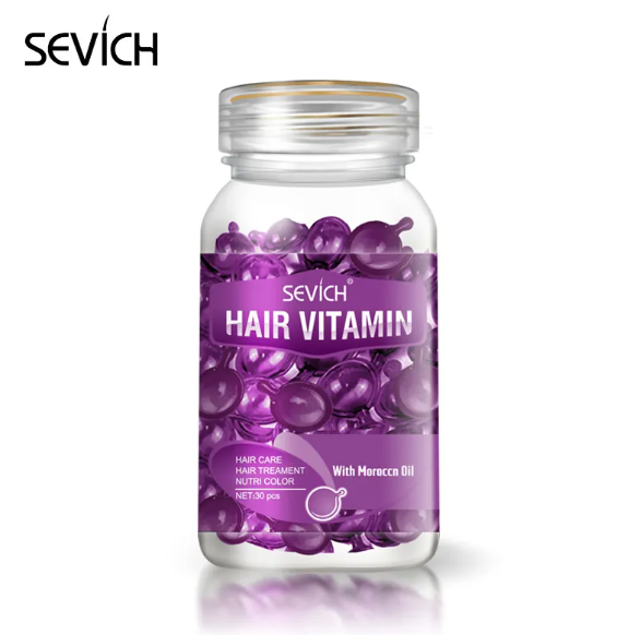 Hair Care Repair Capsules for Smoothing & Restoring Damaged Hair, 30 Capsules