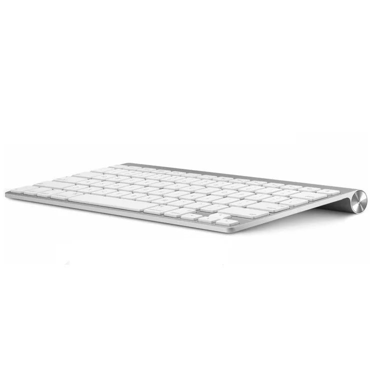 Ultra-thin 2.4G Mini Wireless Keyboard and Mouse for iMac Macbook Scissor Feet Chocolate Mute Windows Linux