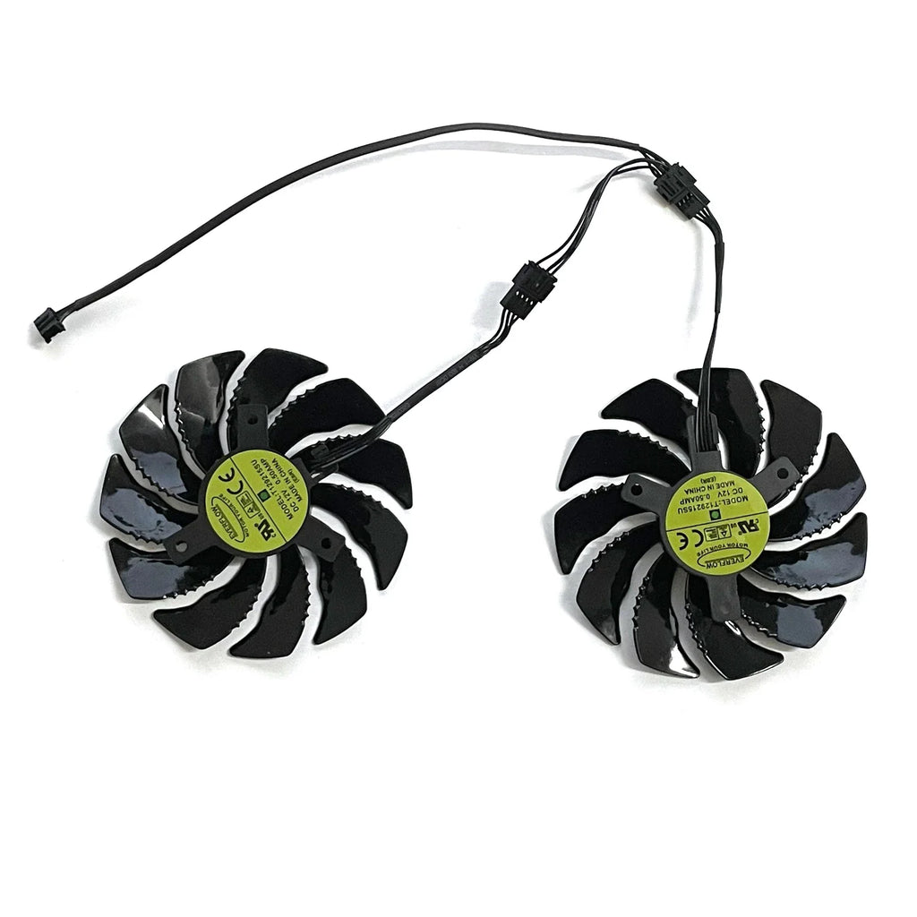 T129215SU PLD09210S12HH 88mm DC 12V 0.5A for Gigabyte Rtx 2060 2070 1650 1660 Ti Super Wind Power Oc 6G Graphics Card Fan