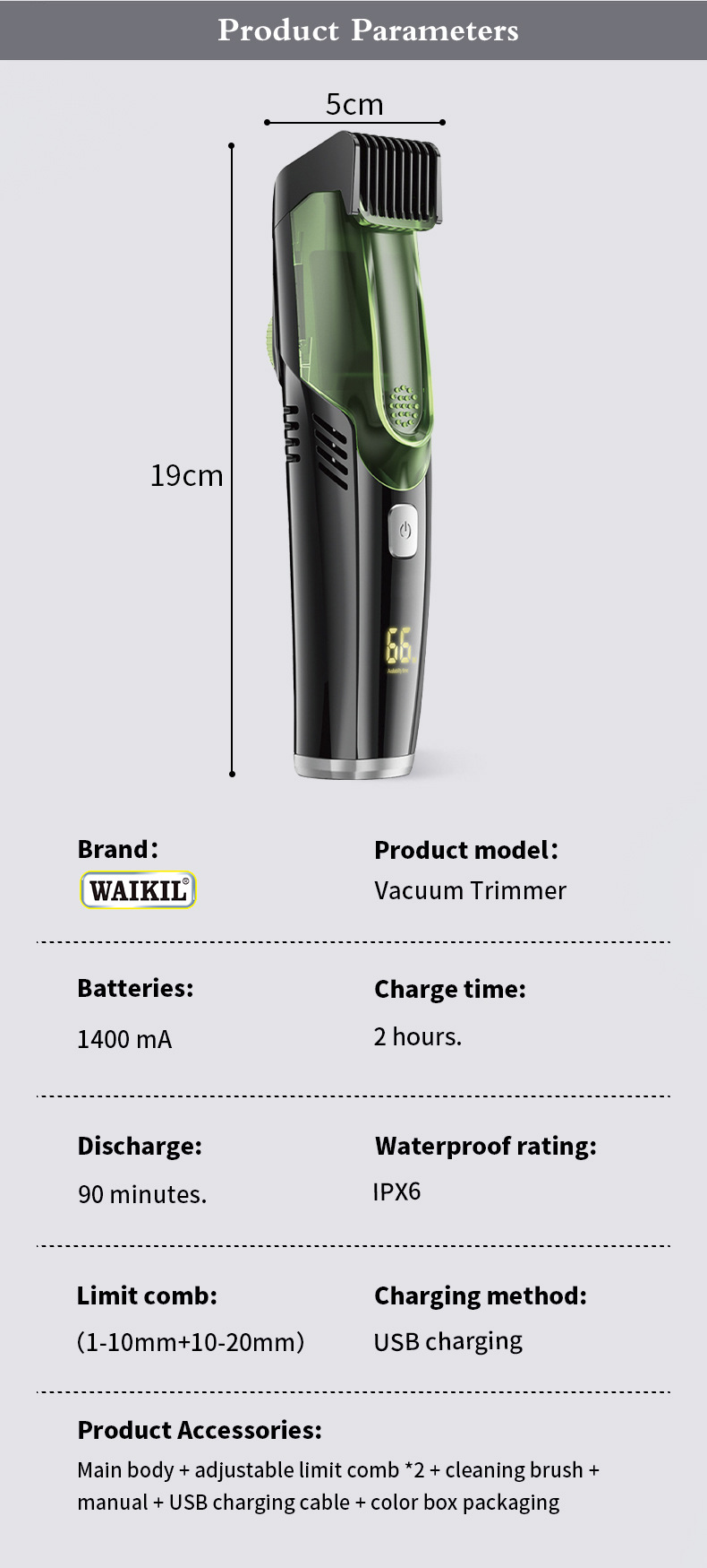 Electric Hair Clipper
