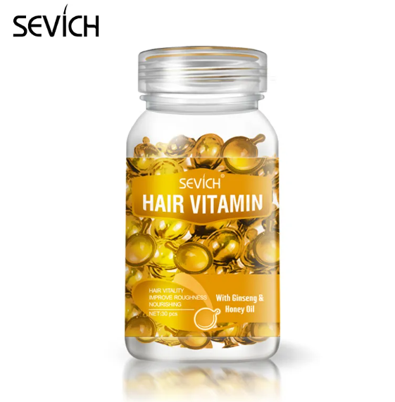 Hair Care Repair Capsules for Smoothing & Restoring Damaged Hair, 30 Capsules